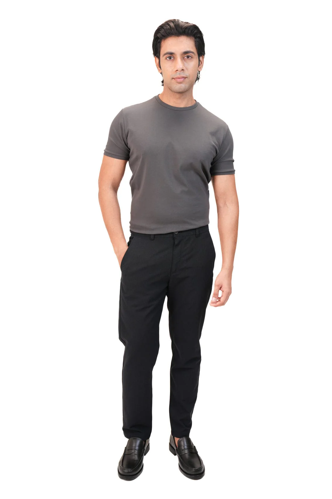 Absolute Cotton Crew - Ash Grey - Image 4
