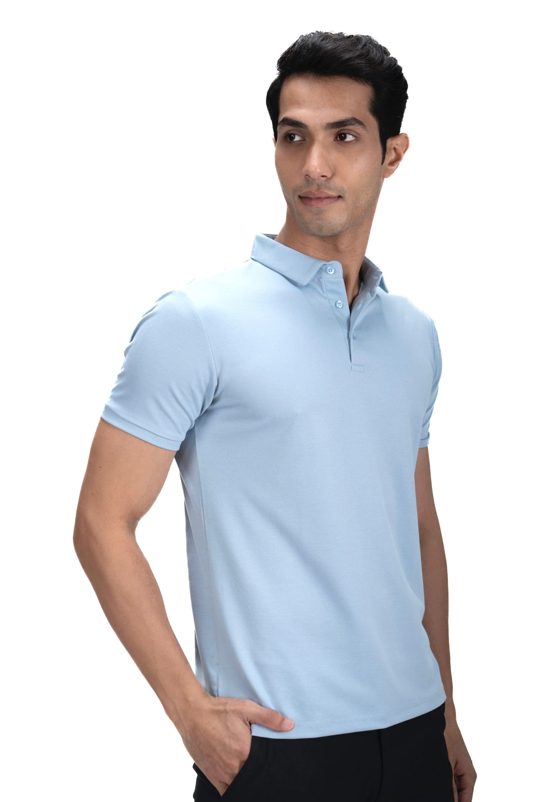 Cardinal Polo Twill- Artic Blue