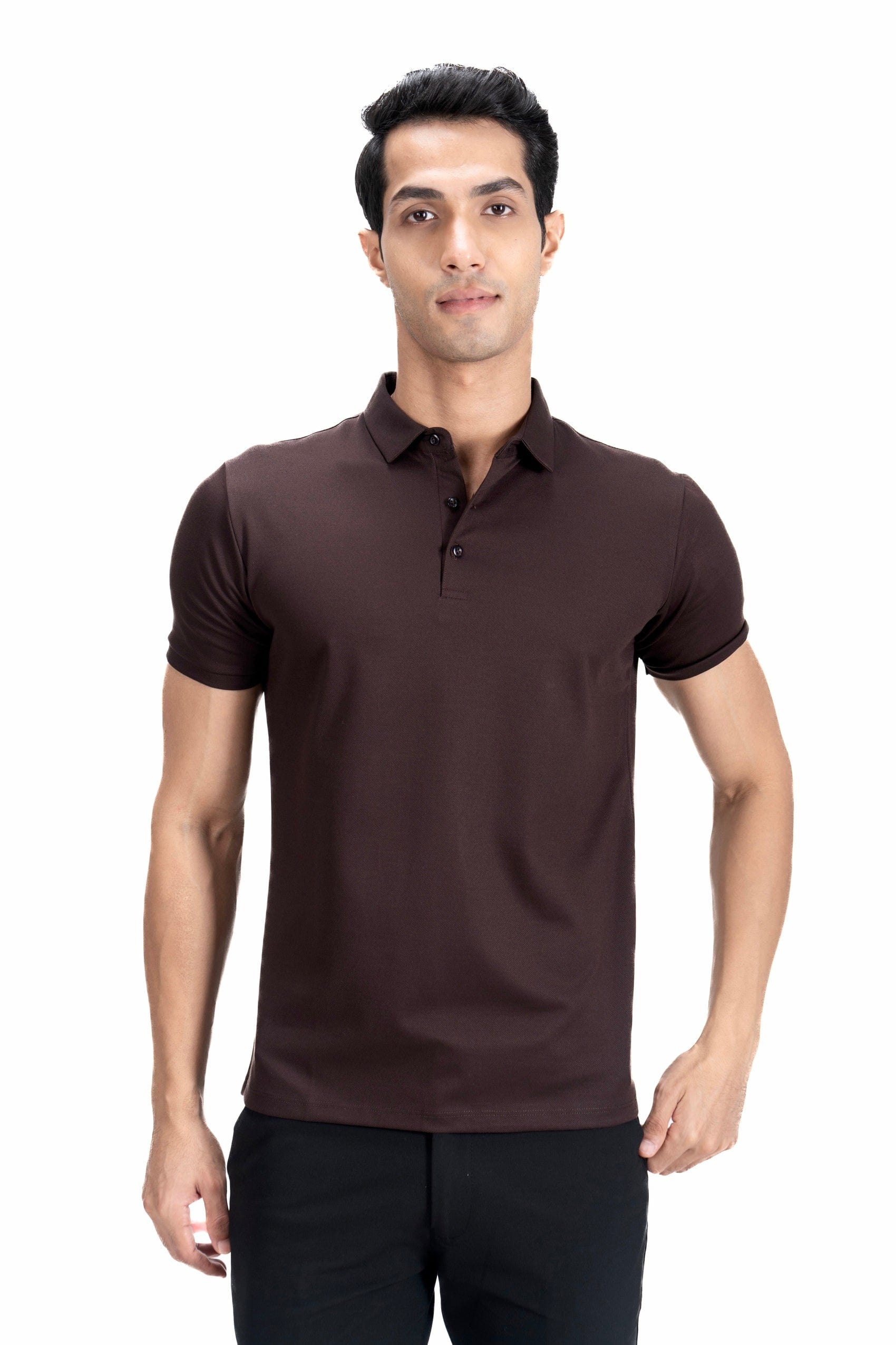 Cardinal Polo Twill - Black Coffee - Image 4