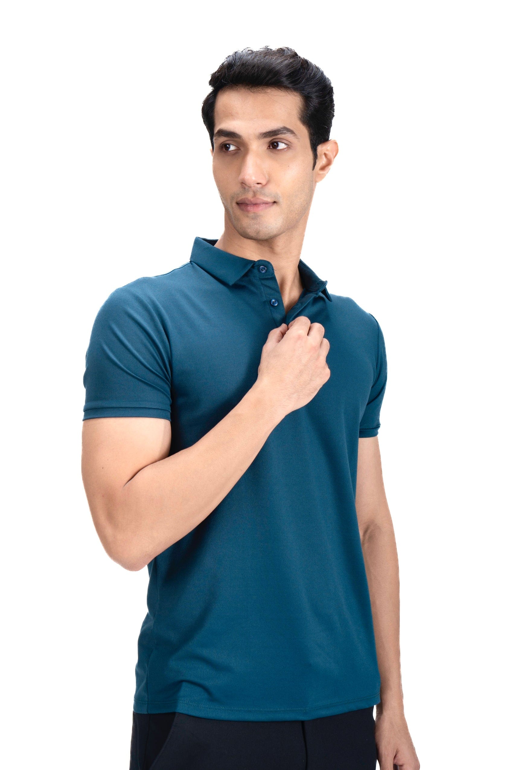 Cardinal Polo Twill- Deep Teal - Image 3