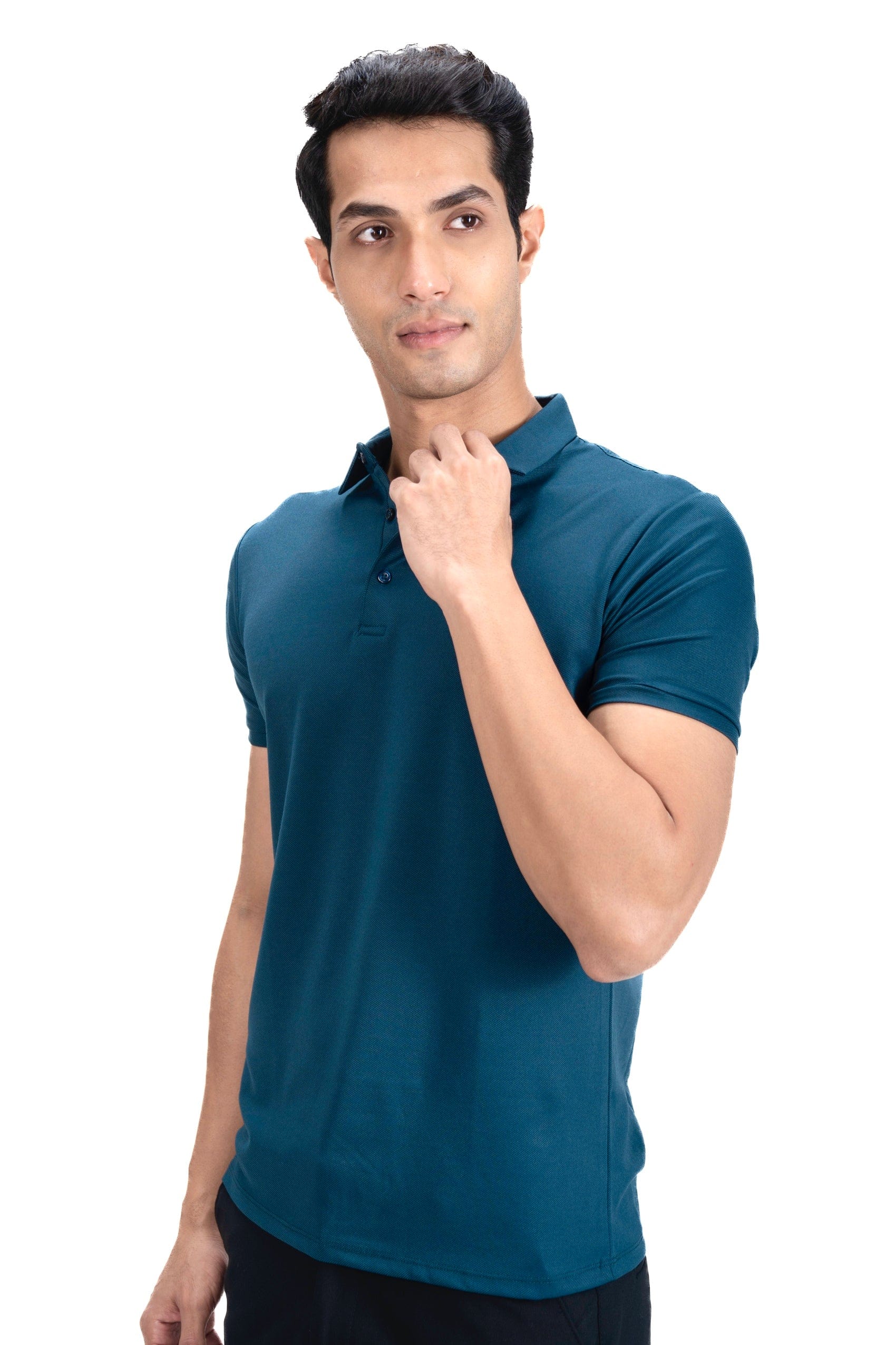 Cardinal Polo Twill- Deep Teal - Image 4