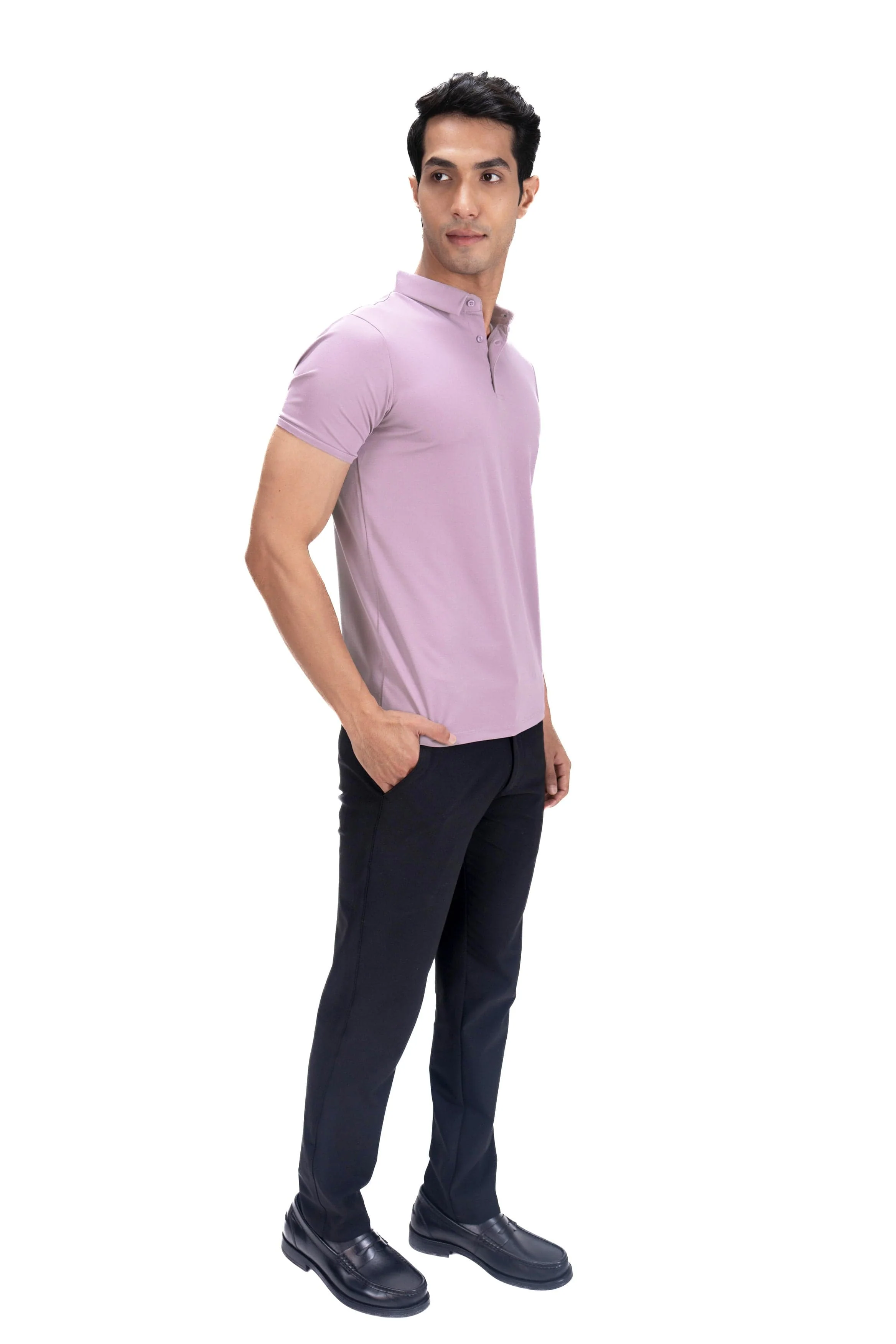 Cardinal Polo Twill- Lucid Lilac - Image 4