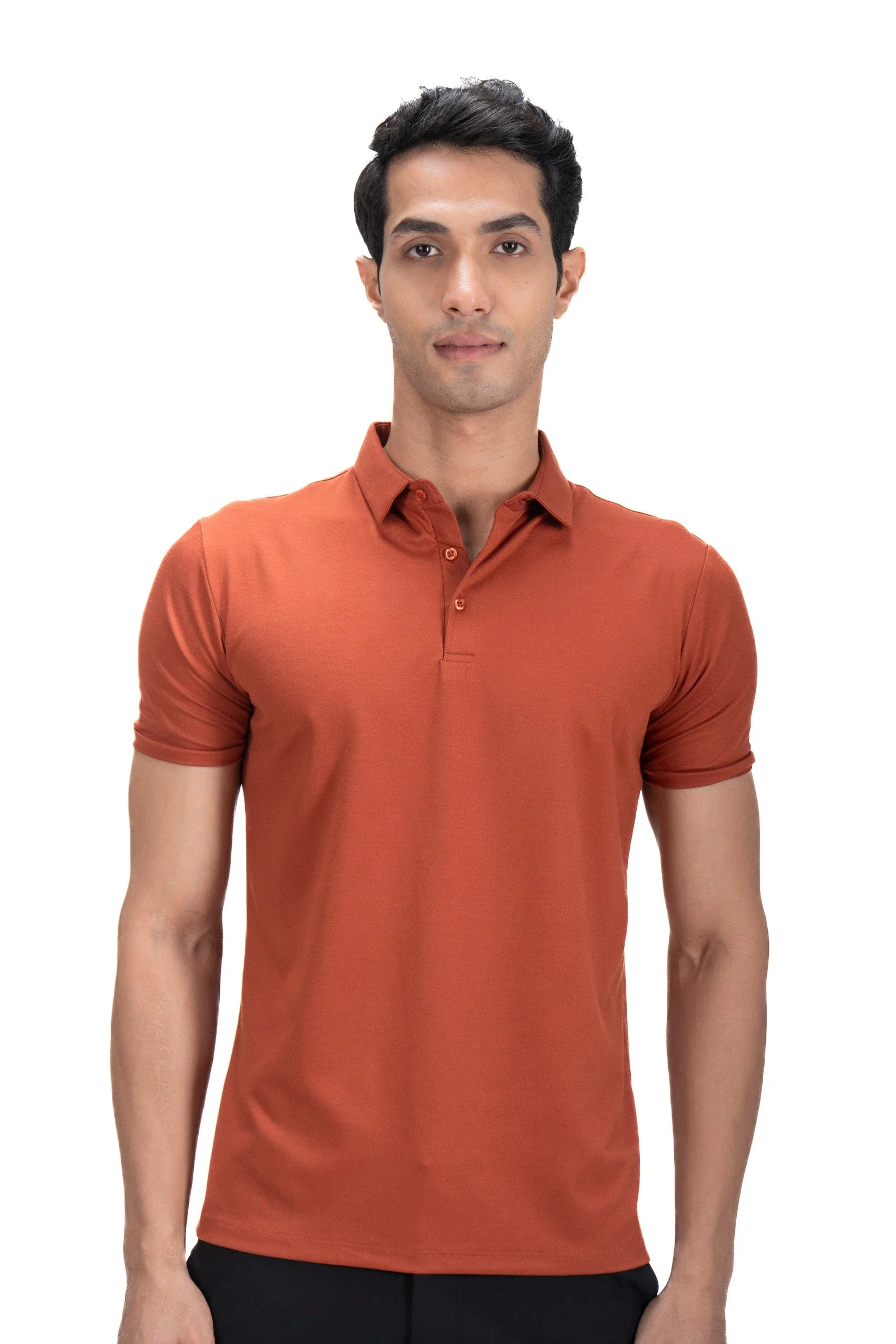 Cardinal Polo Twill- Natural Rust