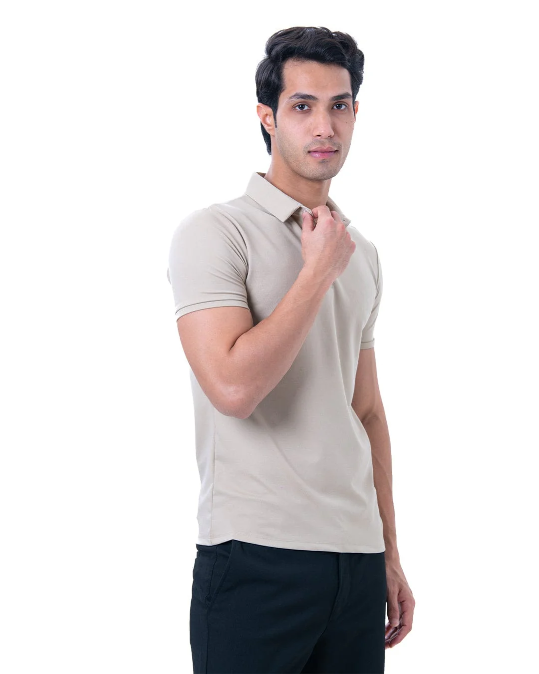 Cardinal Polo Twill- Sand Beige - Image 4
