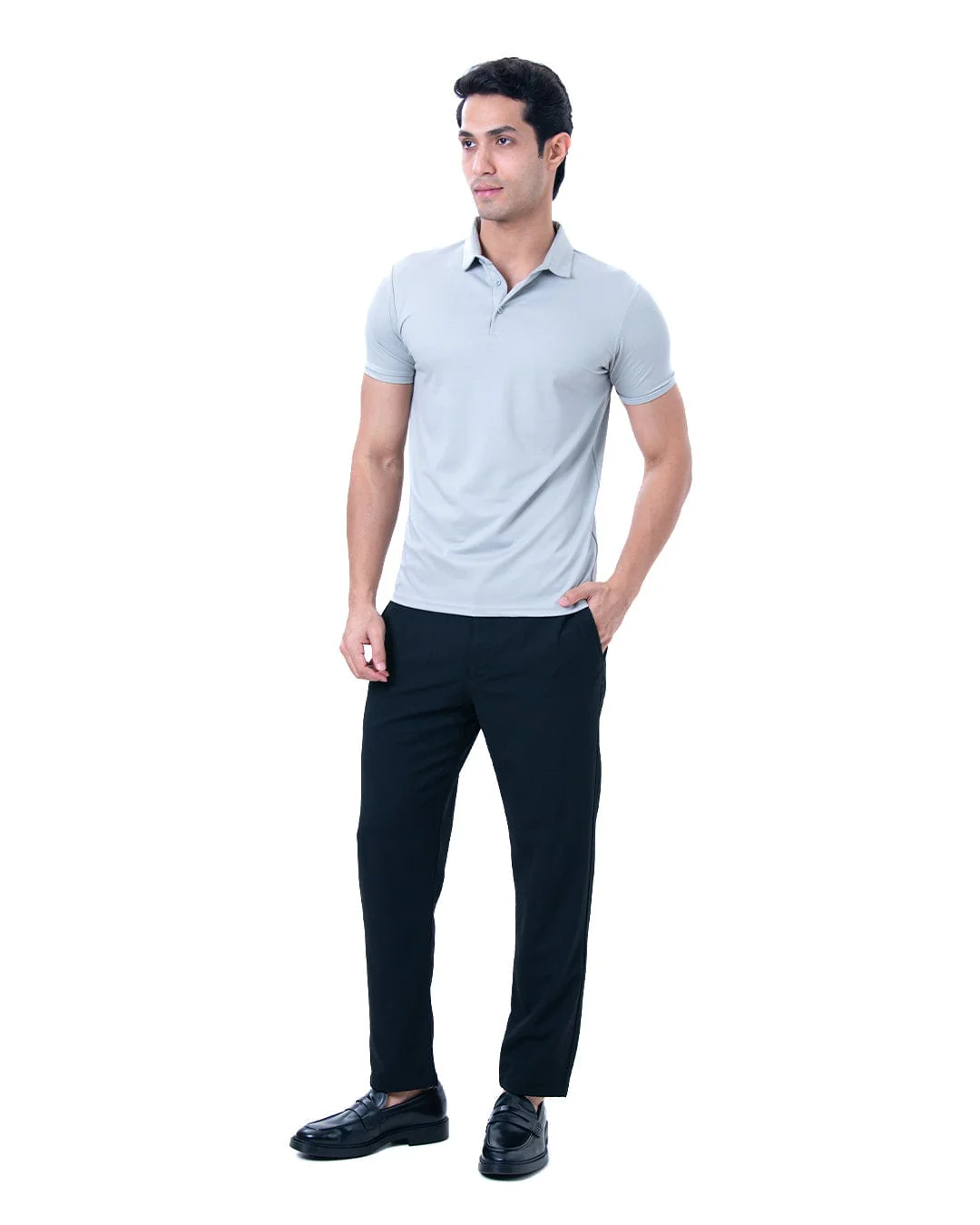 Cardinal Polo Twill- Thunder Grey - Image 2