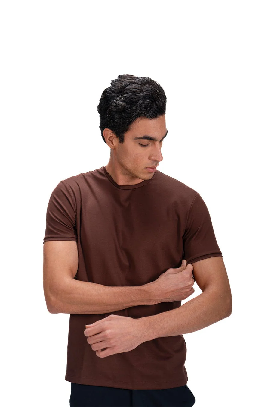 Salient Crew Neck - Cocoa Brown - Image 4
