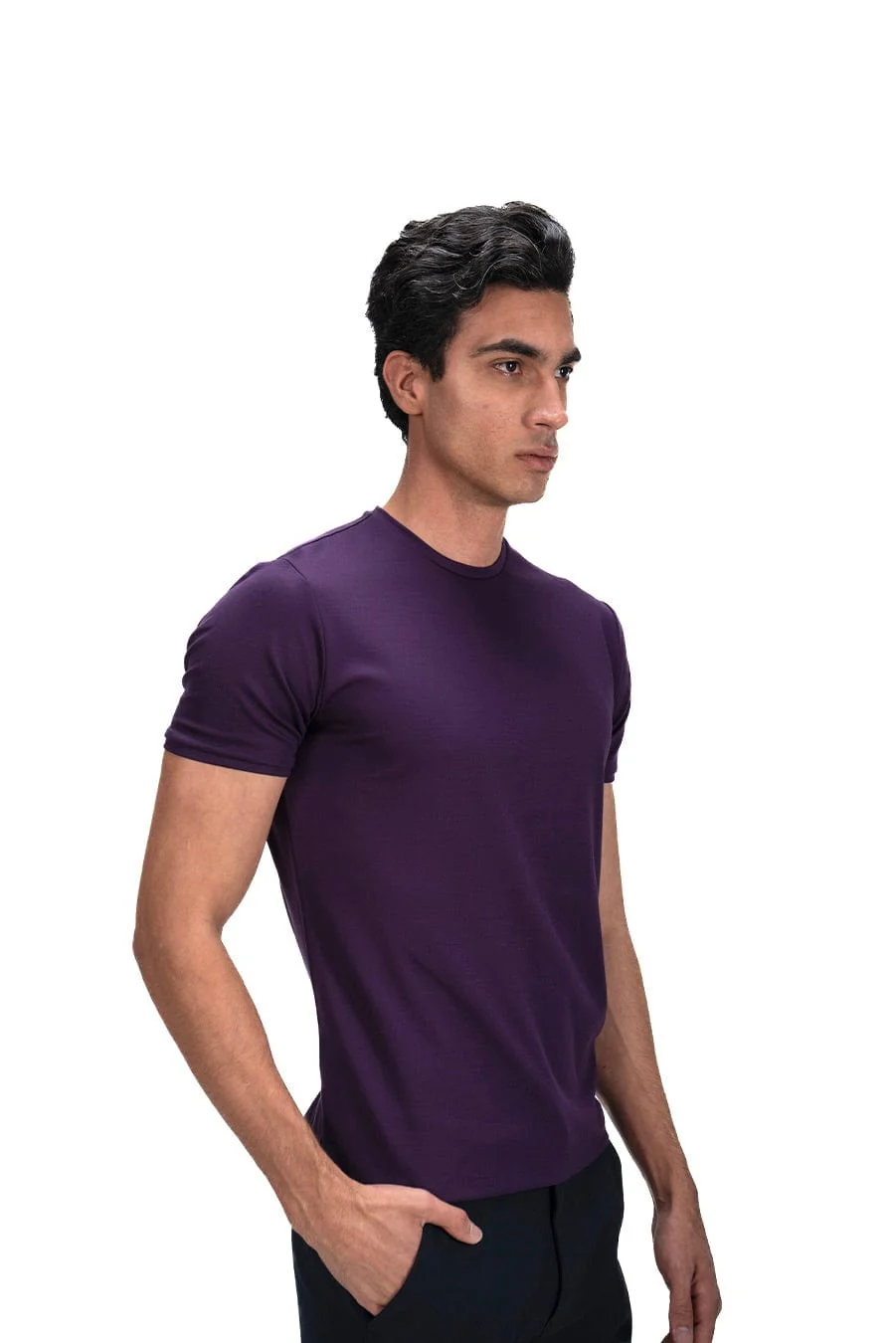 Salient Crew Neck - EggPlant - Image 3