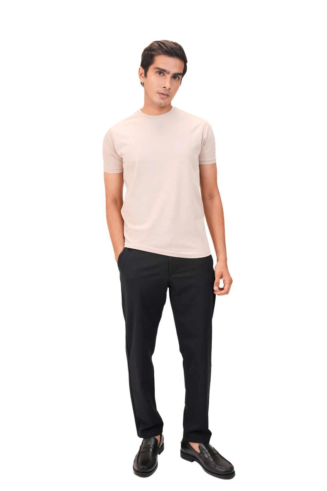 Salient Crew Neck - Pebble Beige - Image 2