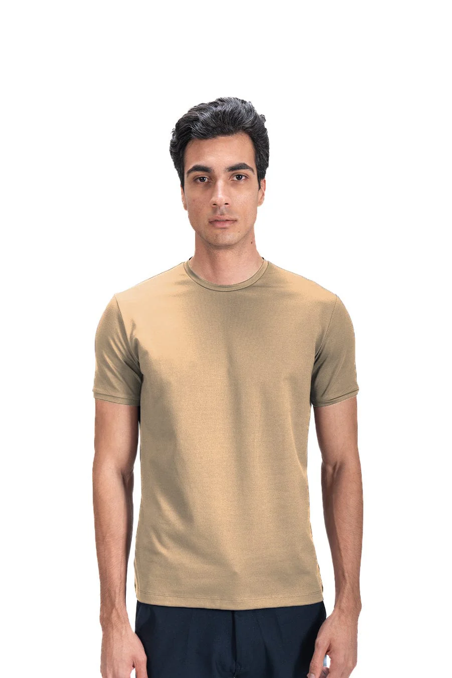 Salient Crew Neck - Deep Taupe - Image 2