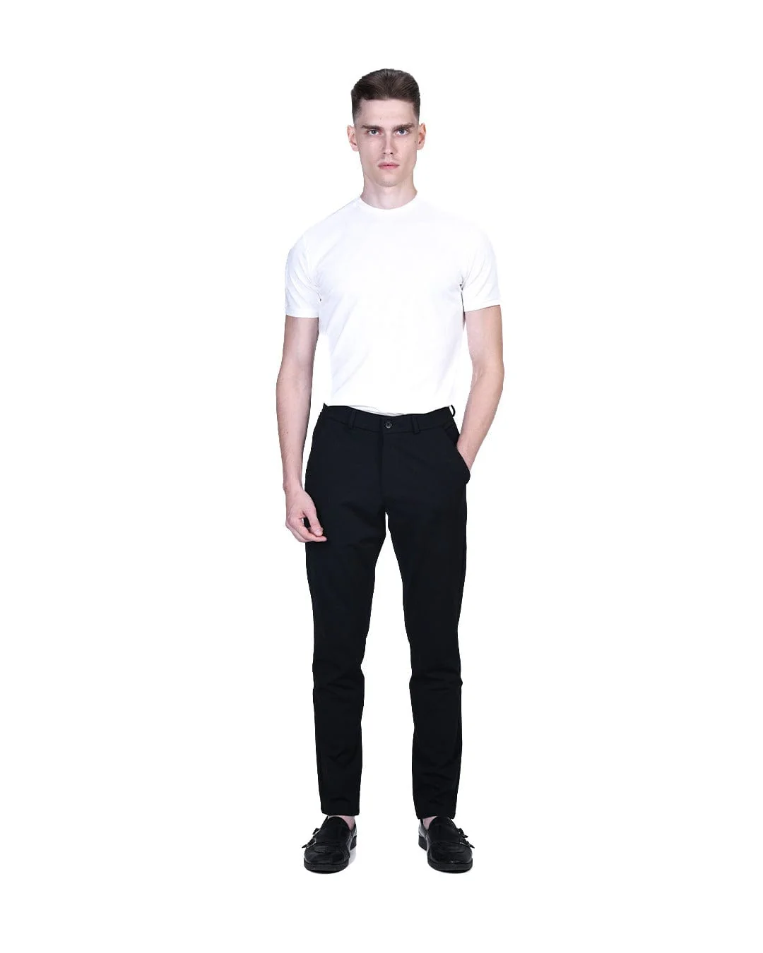 Salient Crew Neck - Ivory White - Image 3