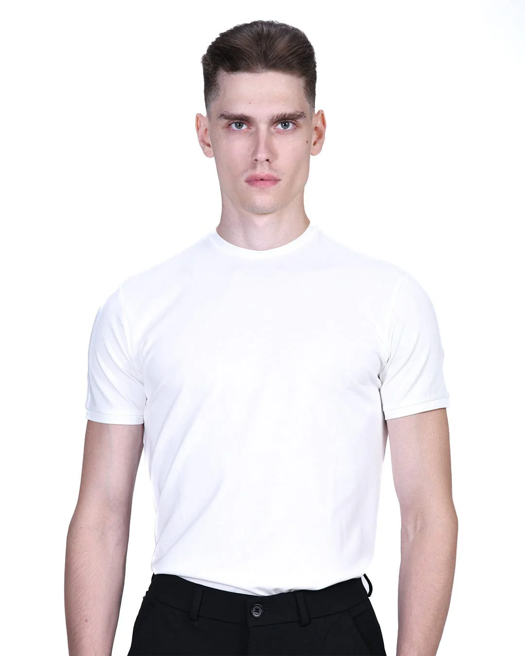 Salient Crew Neck - Ivory White - Image 4