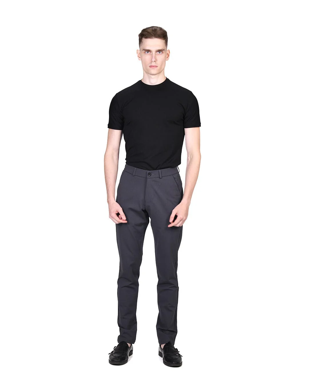 Salient Crew Neck - Jet Black - Image 4