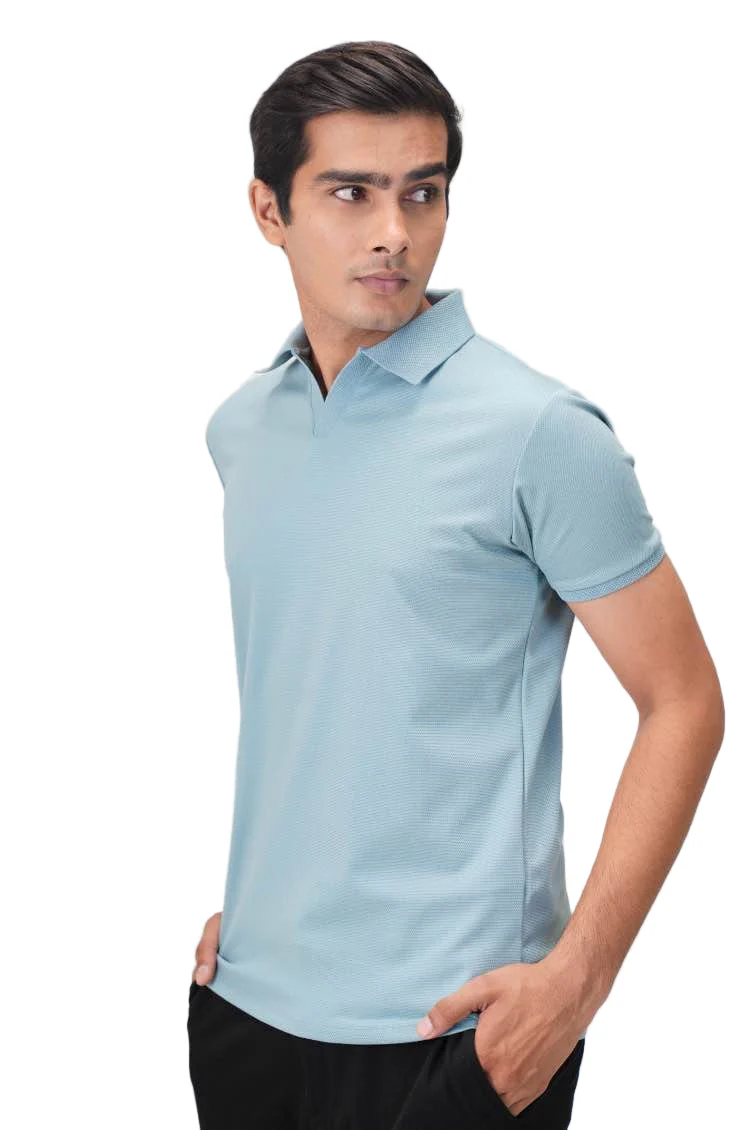 Wing Polo - Icy Blue