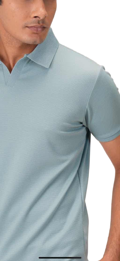 Wing Polo - Icy Blue - Image 3