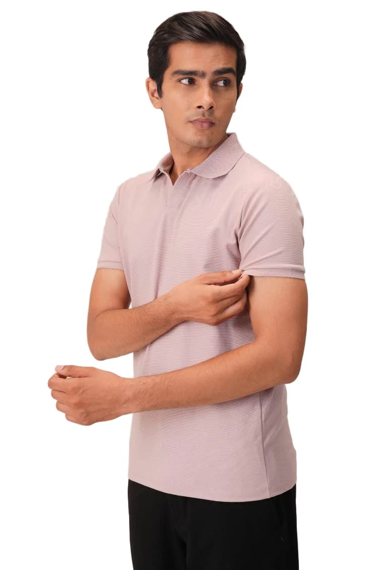 Wing Polo - Muted Rose