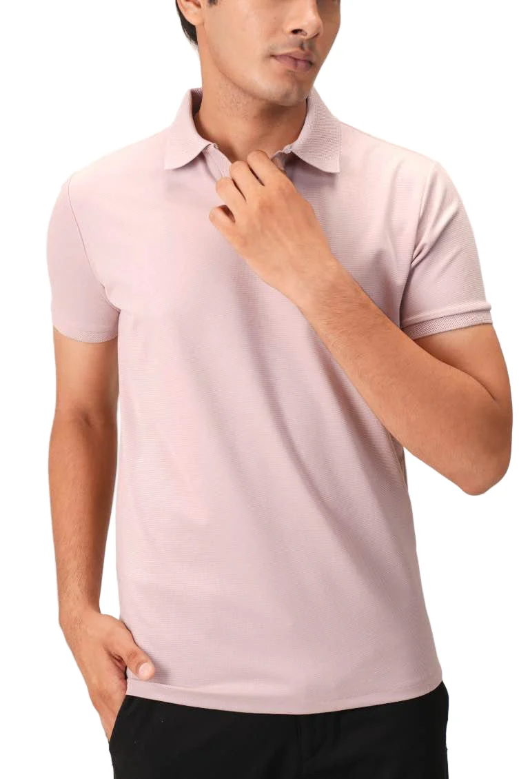 Wing Polo - Muted Rose - Image 2